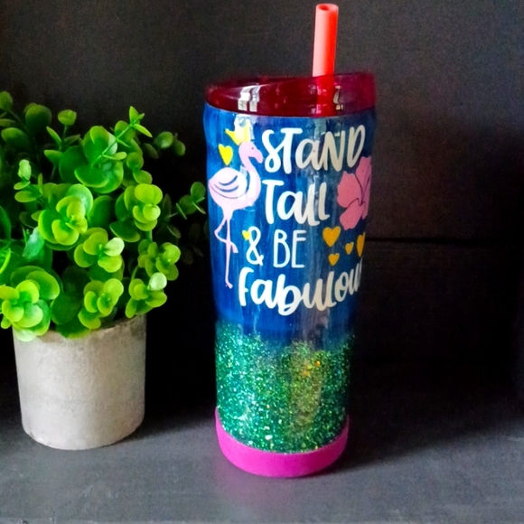 Bubba Dining Handpainted Bubba Cup With Straw Poshmark